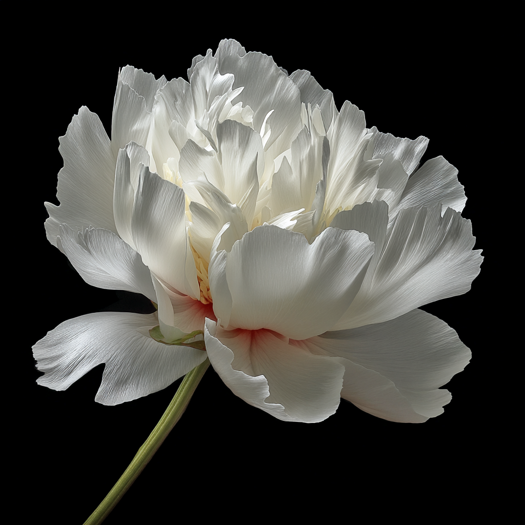 White Flower Series 01 - Botanical Colour