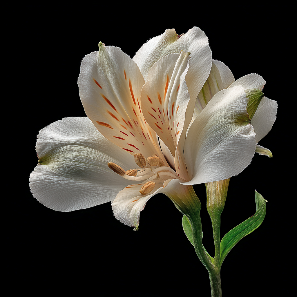 White Flower Series 03 - Botanical Colour