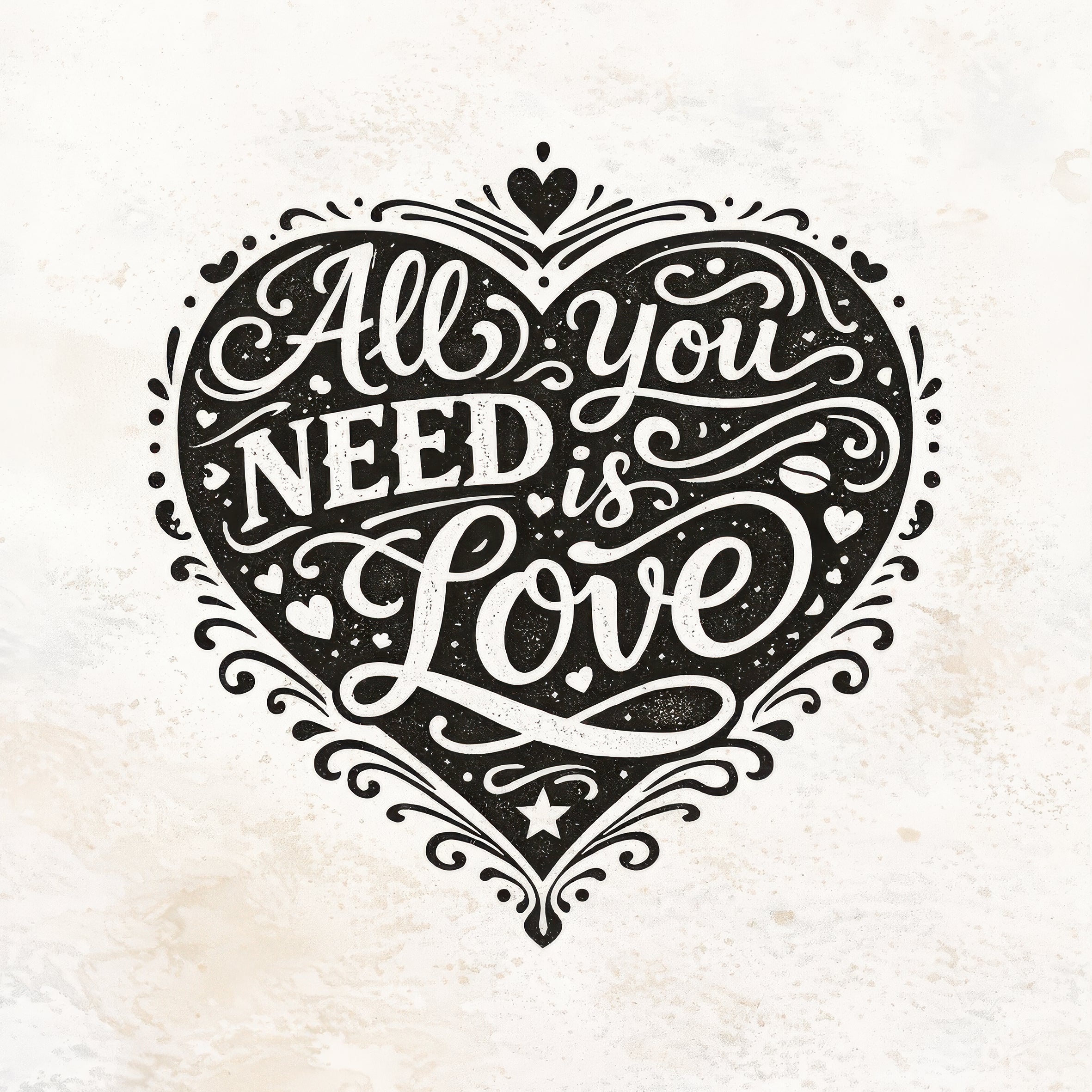 All you need is love